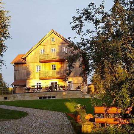 Ferienwohnung Ferienhaus Winterbergblick Hinterhermsdorf Exterior foto