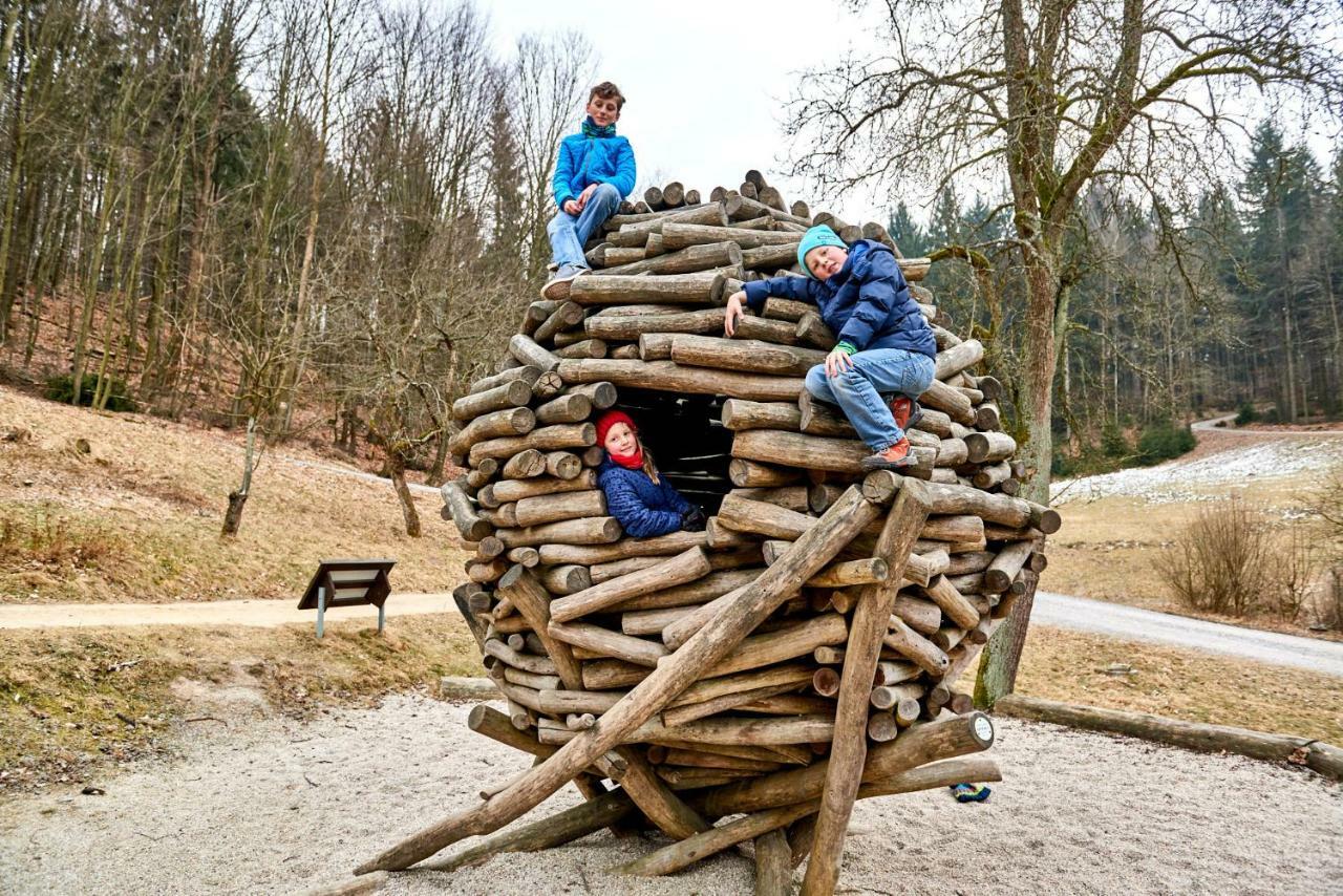 Ferienwohnung Ferienhaus Winterbergblick Hinterhermsdorf Exterior foto